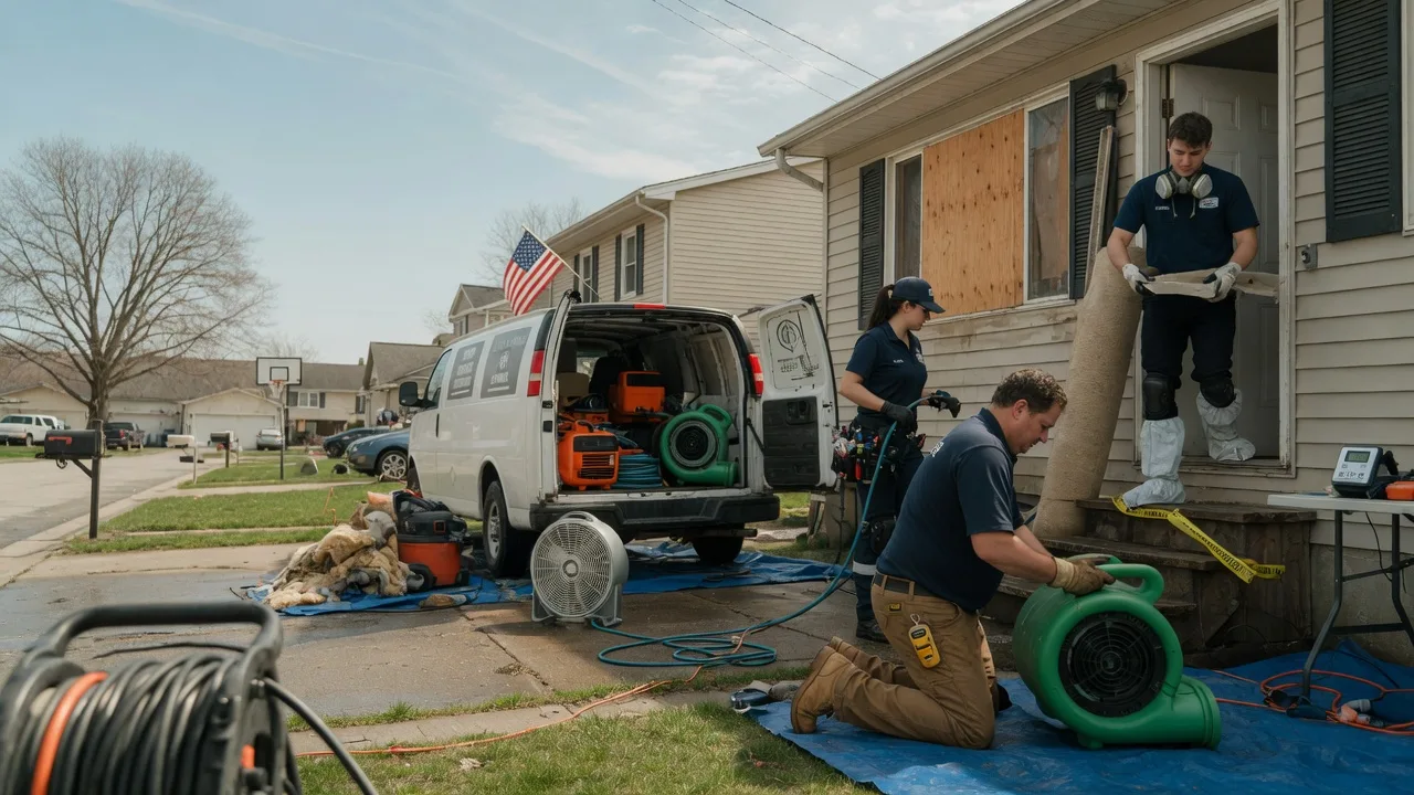 Water Damage Restoration in Sunflower, MS near me